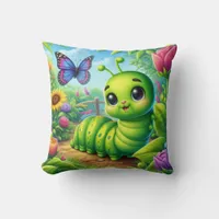 Pretend I'm A Caterpillar Adults Kids  Throw Pillow