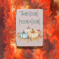 Thanksgiving Friendsgiving Colorful on Lilac | iPad Air Cover