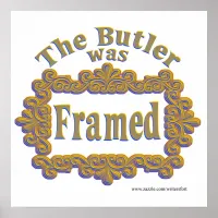 The Butler Was Framed! poster