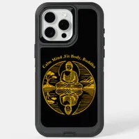 Golden Buddha Reflecting in Serene Waters iPhone 15 Pro Max Case