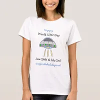 Happy World UFO Day June 24th T-Shirt