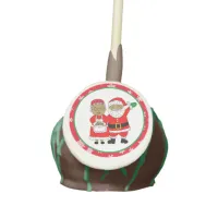 Mr and Mrs Claus, African-American Santa Christmas Cake Pops
