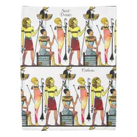 Ancient Egypt Pharaohs Lavish Ormamentation Duvet Cover