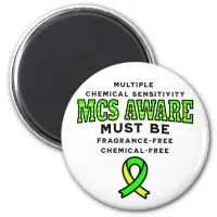 Multiple Chemical Sensitivity MCS Awareness  Magnet