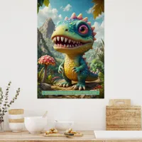 Dinosaurs in Space: Adventure Collection Posters