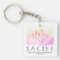 *~* "SACRED"  SWAG Crystals Events  Weddings Keychain