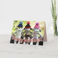 Sock Monkey - Nordic Christmas Cards