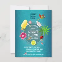 Club/Corporate Summer Festival advertisement