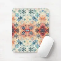 Vintage Snowflakes Pattern