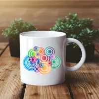 Radiant Rounds: Circle Color Mug
