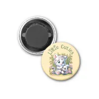 Little Cuties Panda & Tiger | Magnet