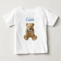 Personalize this Teddy Bear Toddler Shirt