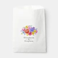 Fiesta Floral Wedding Favor Bag