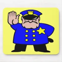 Policeman - Father's Day Mouse Pad