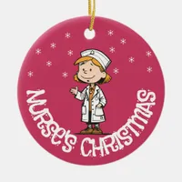 Nurse's Christmas Ornament | Custom Photo Gift