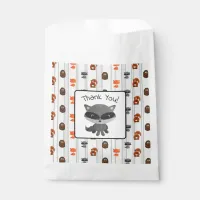 Personalized Woodland Creatures Baby Shower Bag