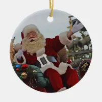 Santa on Parade Ornament