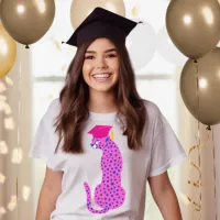 Graduation Pink Leopard YearT-Shirt T-Shirt