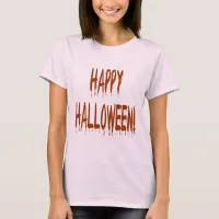 Happy Bloody Halloween T-Shirt