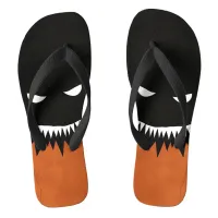 Halloween Monster Flip Flops