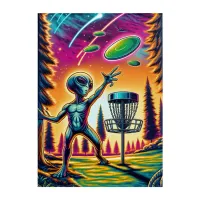 Catch the Breeze | Alien Disc Golf Acrylic Print