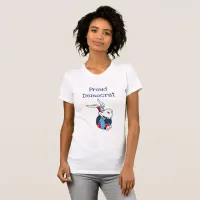 Proud Democrat Donkey Political Shirt