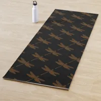 Magical Fairy Tale Fantasy Dragonfly  Yoga Mat