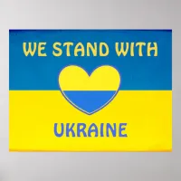 Show your Support for Ukraine with this Poster