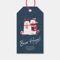 Polar Bear Hugs & Warm Wishes ID851 Gift Tags