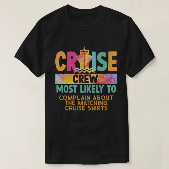 Most Likely To Matching Custom Family Cruise 2024 T-Shirt