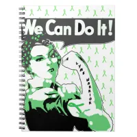We Can Do It, Bandanna Lady Lyme Disease Notebook