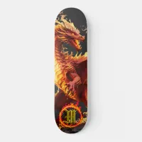 *~*  Element AP88  Fire Elemental Dragon Fierce Skateboard