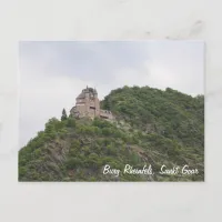 Rheinfels Castle above Sankt Goar Postcard