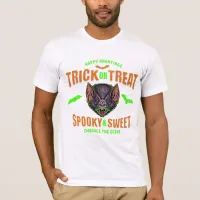 Happy Hauntings | Trick or Treat Halloween Bats T-Shirt