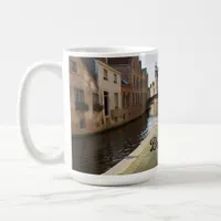 Bruges Belgium Sketch Medieval | Coffee Mug