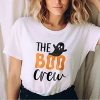 The Boo Crew Orange Halloween Family Matching T-Shirt