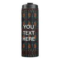 Vinyl Wrapped Flask Thermal Tumbler