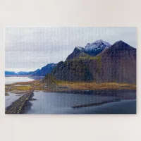 Mountain View in Iceland Jigsaw Puzzle