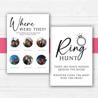 Bridal Shower Games | Ring Hunt | Photo Game