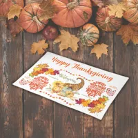 Thanksgiving Friendsgiving Autumn | Cloth Placemat