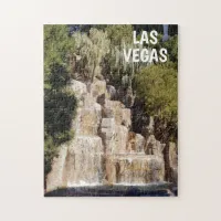 Casino Waterfall In Las Vegas Challenging  Jigsaw Puzzle