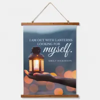 Self-Discovery Inspirational Quote Hanging Tapestry