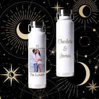 The Lovers Tarot Card | Photo Of The Happy Couple Water Bottle