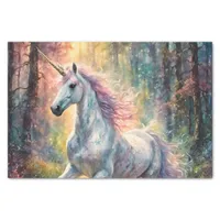 A Magical Unicorn Decoupage Tissue Paper