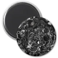 Black and White Infinity Magnet