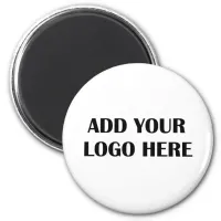 Add Your Own Custom Business Logo To This Magnet