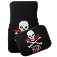 Pirate His Car Floor Mat