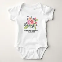 Custom Personalize Photo Artwork Add Text Slogan Baby Bodysuit