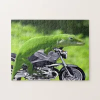 Green Hawaiian Gecko Rider Puzzle