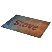 Rusty, Verdigris, Grunge Steampunk Cutting Board